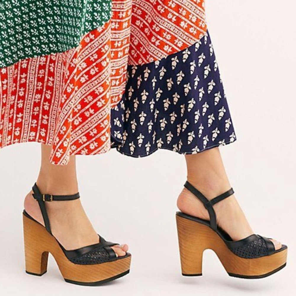 Free People Rendezvous Platform Sandals